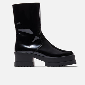 ANKLE BOOTS - WILMER ankle boots, patent calfskin black || OUTLET - WILMERVBLAPATM340 - Clergerie Paris - USA