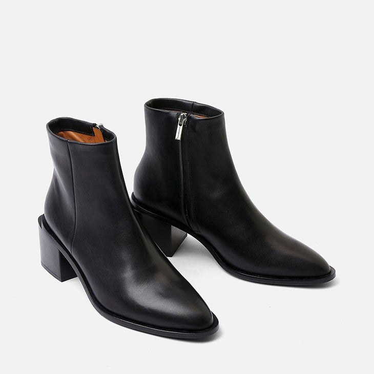 ANKLE BOOTS - XENIA, black || OUTLET - Clergerie Paris - USA