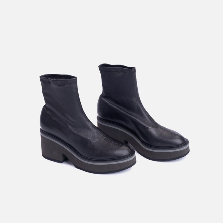 ALBANE ankle boots, stretch lambskin black
