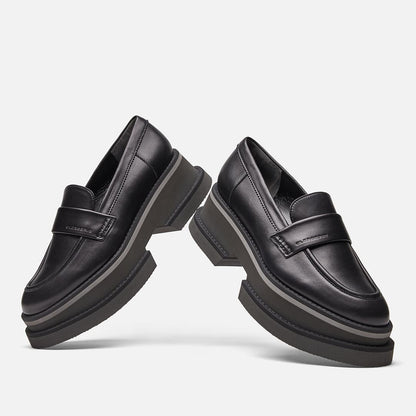 LOAFERS - BANEL LOAFERS, BLACK LAMBSKIN - 3606063187497 - Clergerie Paris - Europe