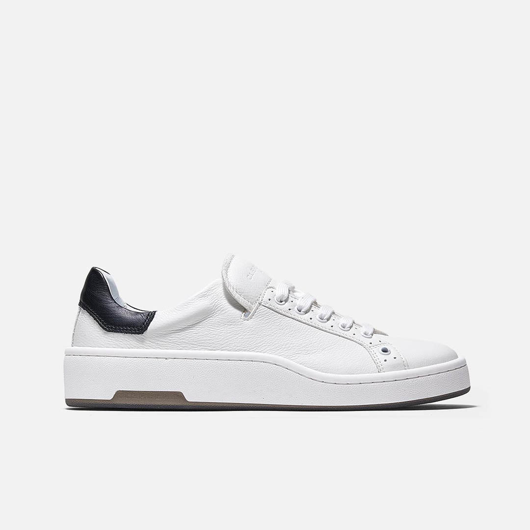SNEAKERS - Gin Sneakers, White Tanned Calfskin - 3606063340656 - Clergerie Paris - USA